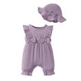 thumbnail image 1 of Conjunto de ropa SUNNY PIGGY mameluco para recién nacidas y gorro, 1 of 6