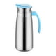 thumbnail image 2 of Hervidor de agua para el hogar, botella para té, café, jarra de agua fría de acero inoxidable, hervidor de agua fría para picnic, jugo, vacaciones, Azul, 2 of 10