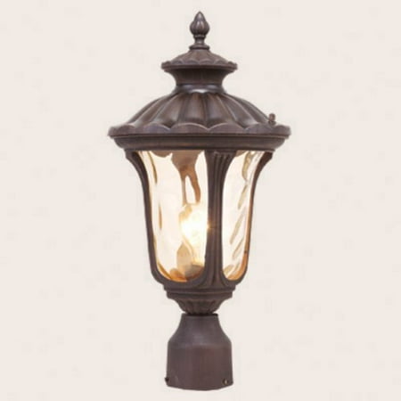 Livex Oxford 765 Outdoor Post Head - Imperial Bronze