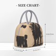 thumbnail image 2 of Disketp Child And Lion Sketch Bolsa Térmica para Almuerzo, Lonchera con Abertura Amplia y Gran Capacidad, Organizador Reutilizable para Mujeres, Hombres y Adultos, 2 of 6
