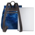 thumbnail image 3 of Easygdp Pegasus Night Sky Mochila de Cuero para Mujeres, Bolso de Hombro, Bolsos de Mano de Moda para Trabajo y Viajes, 3 of 4