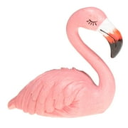 Outdoor Garden Grassland Flamingo Ormament Tabletop Sculpture Wedding Party Gift, Tabletop Centerpiece -