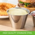 thumbnail image 5 of Mainstays Kitchen 6 oz Stainless Steel Prep Bowl, Stainless Steel Finish, 5 of 8