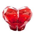 thumbnail image 3 of Abbracc 3X Heart Shaped Toilet Press Button Toilet Tank Button for Home Accessory Red, 3 of 9