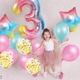 thumbnail image 5 of Globo niña 3er cumpleaños, 3er cumpleaños, globo rosa número 3, decoración cumpleaños, globo feliz cumpleaños, decoración fiesta 3er cumpleaños niña, 5 of 5