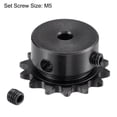 thumbnail image 3 of Uxcell Teeth Sprocket, Carbon Steel with Set Screws 5mm, 3 of 6