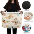 thumbnail image 6 of BZSMCE Decorative Storage Open Bins 20x14in In Butterfly with Flower Printed, 6 of 6