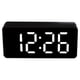 thumbnail image 5 of Reloj despertador digital LED Toystoory con Indicador de temperatura y Carcasa Concha negra/blanco 2Conjunto, 5 of 6