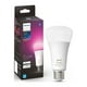 thumbnail image 1 of Philips Hue White y Color Ambiance A21 Bombilla Inteligente LED, Blanco, 1 of 3
