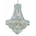 thumbnail image 2 of 1900 Century Collection Chandelier D:24in H:30in Lt:12 Chrome Finish (Royal Cut Crystals), 2 of 2