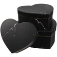 thumbnail image 1 of Miangastore 3 Pcs Conteneur de Rangement pour Bonbons Boîte d'Emballage Cadeau en Forme de Cœur, 1 of 8