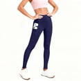 thumbnail image 5 of Garbnen Womans Leggings High Waisted Tights Womens Yoga Pants Spring Summer Running Athletic Women's Workout Pants with Pocket, 5 of 7