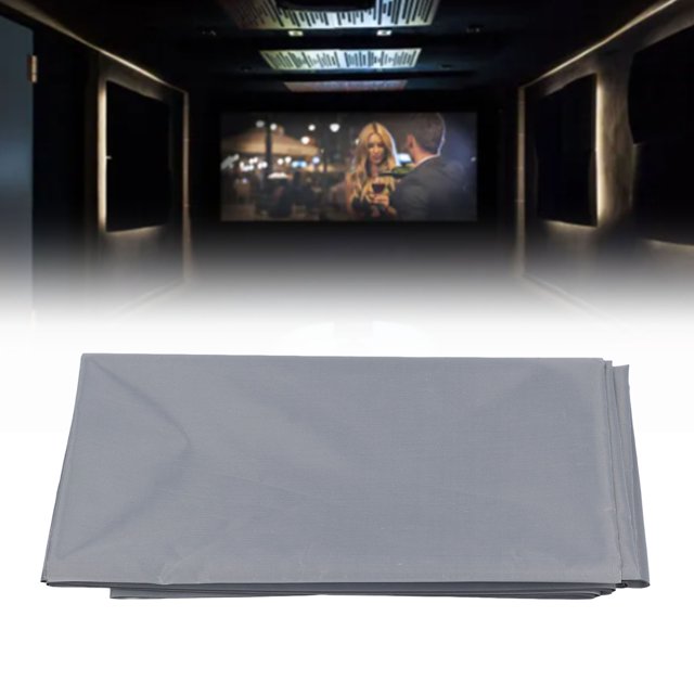 Pantalla De Proyector 16:9, Proyección De Doble Cara, Resistente A La Decoloración, Proyector Portátil, Pantallas De Películas, Sin Arrugas Para Cine En Casa