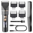 thumbnail image 2 of Cortapelos Profesional Lcd Recargable, Para Peluqueros, Alambre Regulable, Usb, Eléctrico, Potente, Corte De Pelo// kaili Sencillez, 2 of 4
