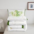 thumbnail image 5 of Homewish Cartoon Dragon Twin Comforter Sets,Lovely Animal Bedding Set,White,Reversible,2 Pieces,1 Comforter and 1 Pillowcase, 5 of 7