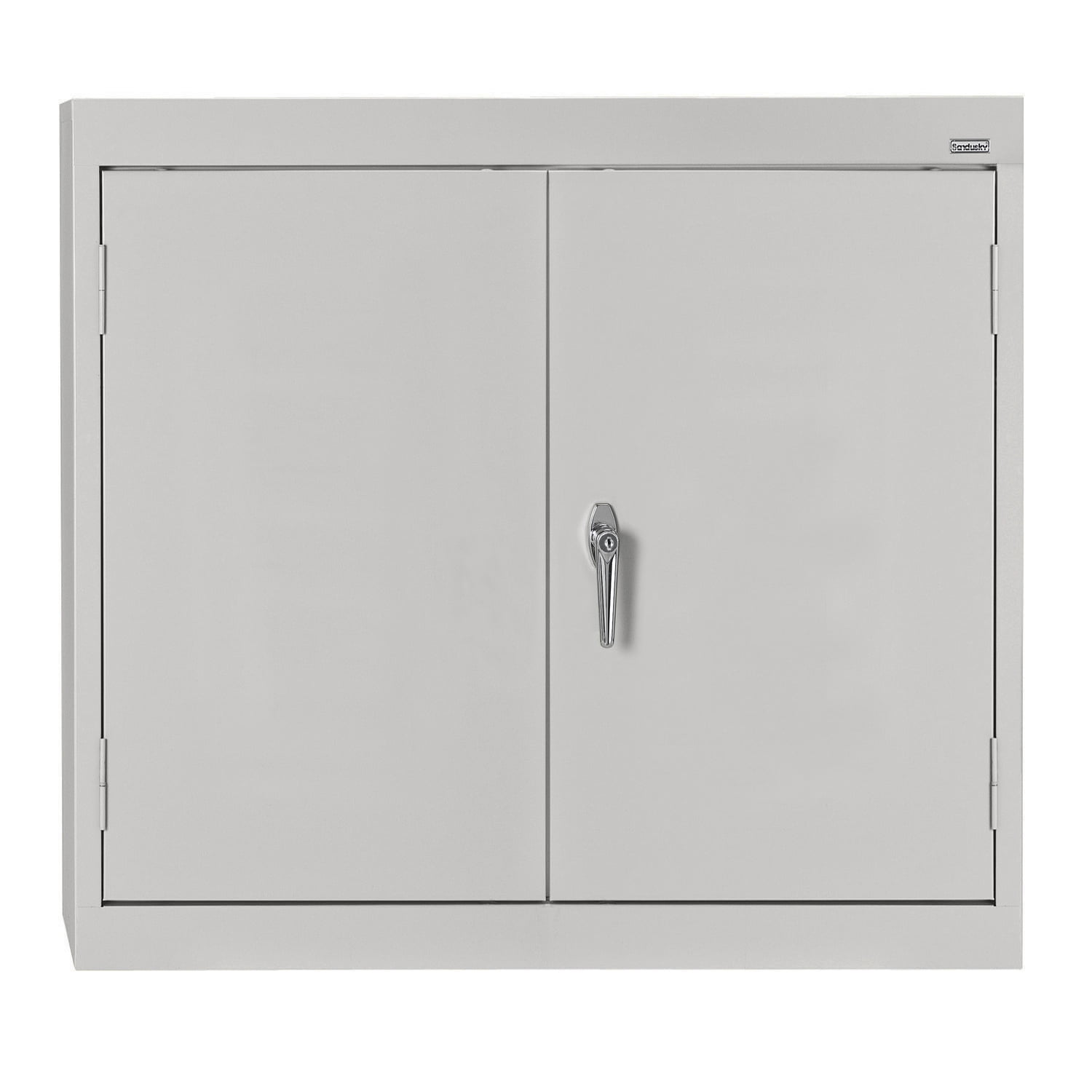 Sandusky Adjustable Wall Mount Cabinet, Metal Dove Gray