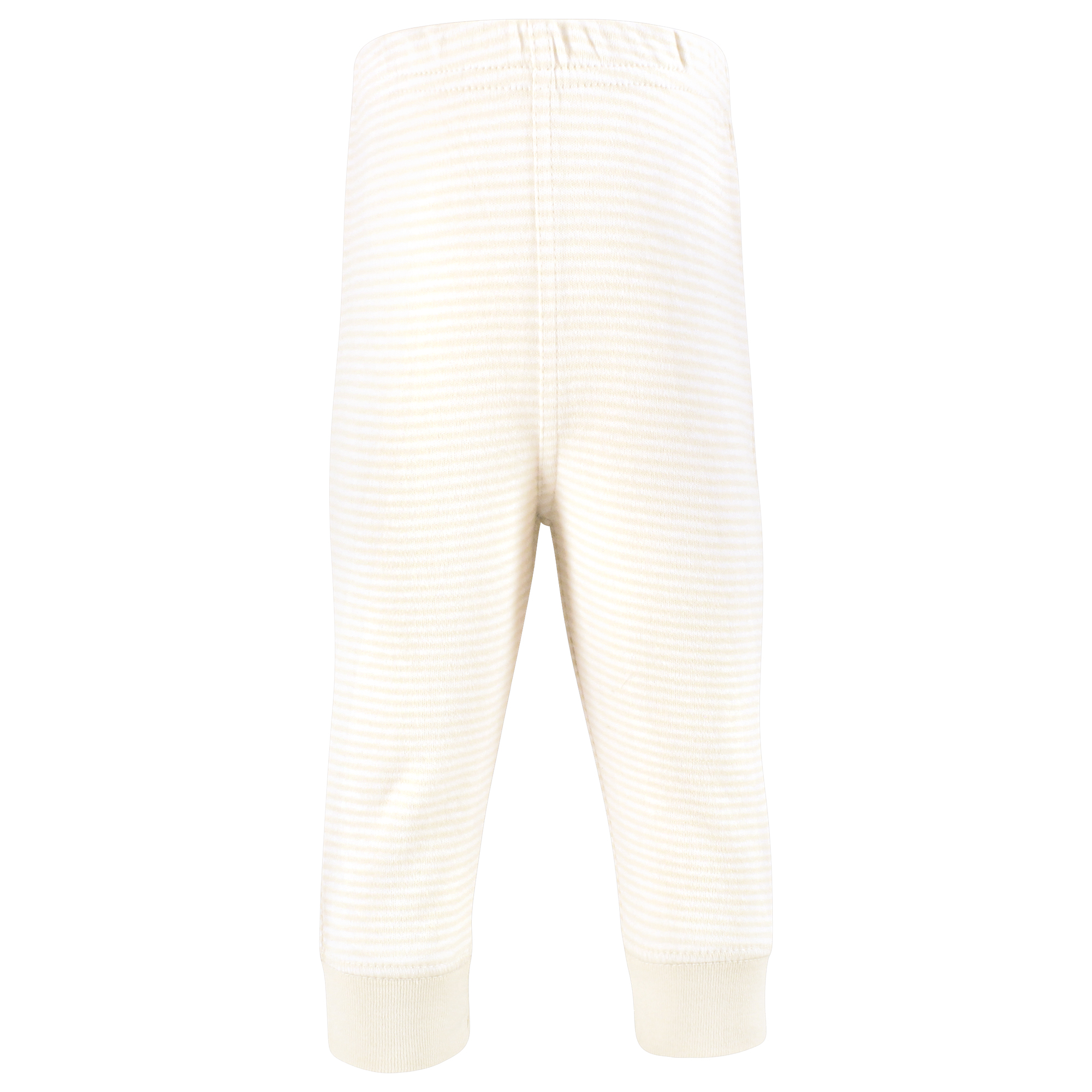 Hudson Baby Cotton Pants and Leggings, Beige Teddy Bear, 9-12 Months