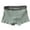 Green, variant on Plebaso Men's Cotton Underwear Striped Boxer Briefs Breathable Underpants with Comfortable Waistband