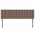 thumbnail image 3 of Batik Headboard, Vintage Combined Nested Paisley Motif Oriental Feminine Cultural Eastern Batik Theme, Upholstered Decorative Metal Bed Headboard with Memory Foam, King Size, Multicolor, by Ambesonne, 3 of 4