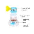thumbnail image 3 of Filtro de agua de boquilla de grifo (3 piezas), Dispositivo de ahorro de agua del grifo giratorio de 360 ​​°, Rociador de filtro, Filtración de purificación de agua del grifo de la cocina doméstica Sincero  conciso, 3 of 7