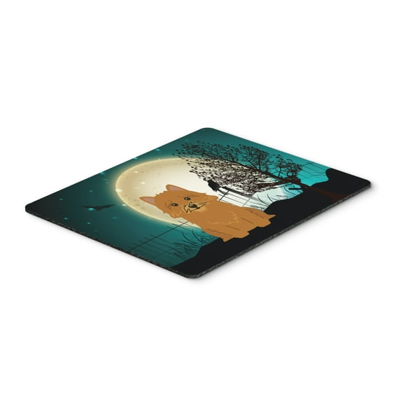 Halloween Scary Norwich Terrier Mouse Pad Hot Pad or Trivet