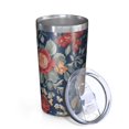thumbnail image 2 of Pioneer Flower 10oz Tumblers Stainless Steel Tumbler with Lid and Straw,Vacuum Insulated Double Wall Travel Tumbler Cups with Cleaning Brush for Coffee, Tea, 2 of 4