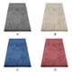 thumbnail image 5 of Alfombra de baño Alfombra de ducha lavable antideslizante Alfombra de piso absorbente de agua para baño Dormitorio, Azul Noticed HA004438-03, 5 of 6