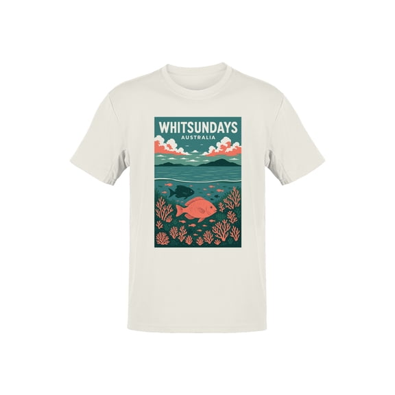 Whitsundays Australia Ocean Art Men's T-shirt