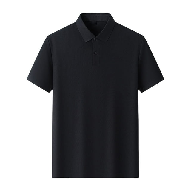 hoksml Chemises Boutonnées pour Hommes Mode Confortables Col Uni Manches Courtes Col Rabattu Chandail Régulier Blouse Décontractée Liquidation 2025