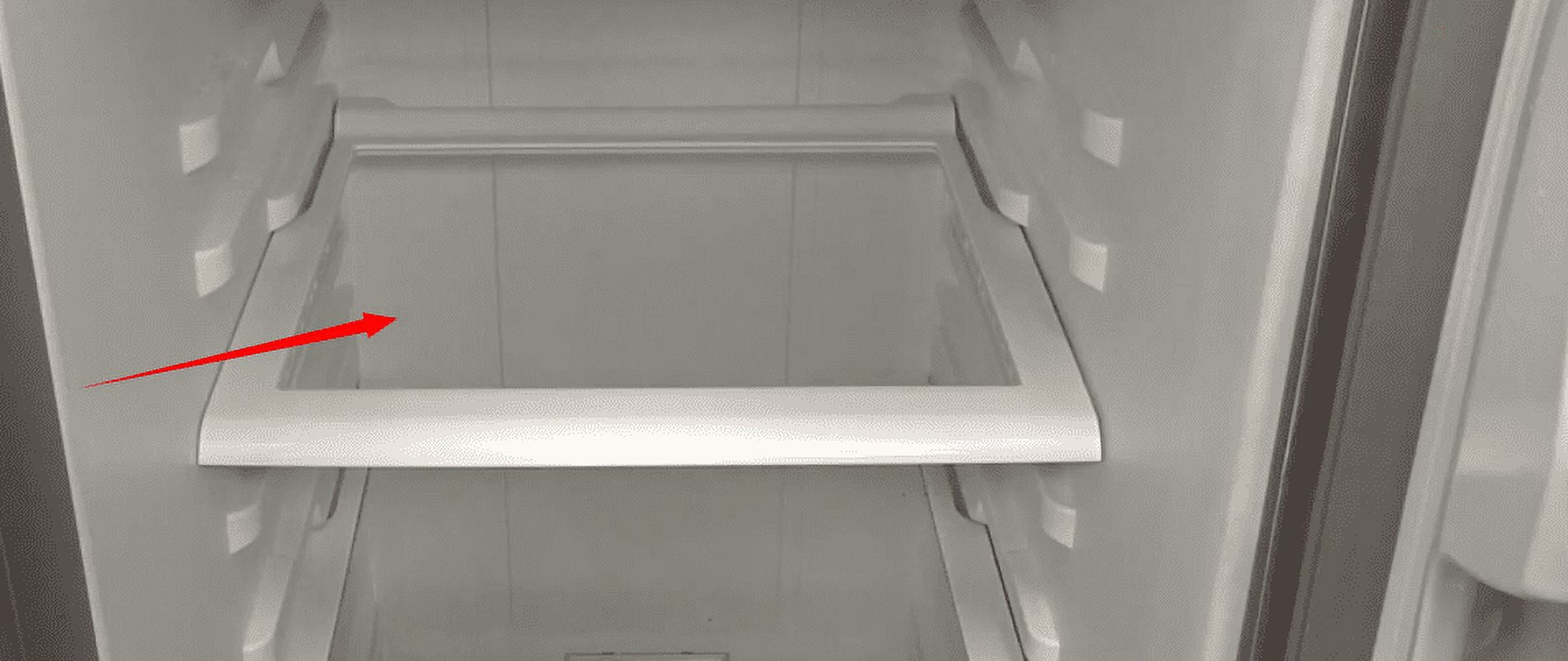 Kojem 1PCS White Glass Shelf Compatible with Whirlpool Maytag Refrigerator W10276341