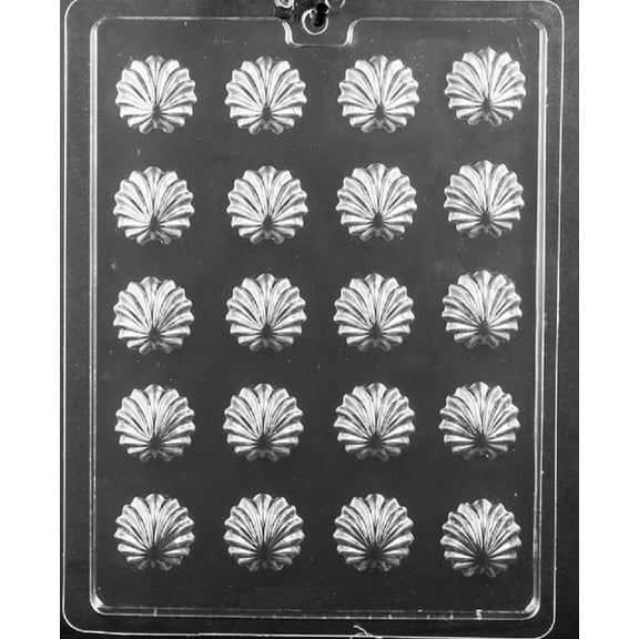 Grandmama's Goodies AO152 Fancy Swirl Small Chocolate Candy Soap Mold with Exclusive Molding Instructions