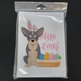 thumbnail image 3 of Blue and White Chihuahua Easter Greeting Cards and Envelopes Pack of 8 7 in x 5 in, 3 of 3
