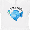 thumbnail image 4 of Inktastic Cutest Catch Cute Blue Fish Girls Baby Dress, 4 of 5