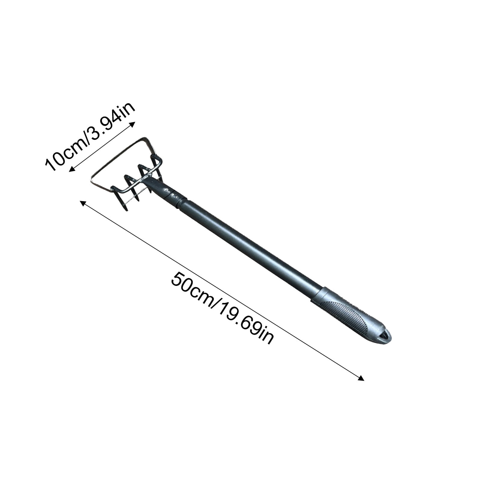 Multi-Functional Garden Hoe Tool for Weeding Work, Sharp Push-Pull Hoe with Cultivator for Soil Loosening, Heavy Duty Garden Tools for Garden Bed and Yard Maintenance