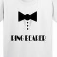 thumbnail image 4 of Inktastic Ringbearer Mock Tux Wedding Tuxedo Youth T-Shirt, 4 of 5
