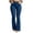 Dark Blue, variant on Jeans for Women Flare Leg High Waist Slim Fitted Denim Pants Butt Lifting Fashion Casual Pants with Pockets