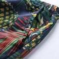 thumbnail image 4 of JAJAHO Mens Hawaiian Sports Shorts Quick Dry Loose Fit Casual Drawstring Tropical Print Summer Beach Shorts Trendy Bottoms, 4 of 7