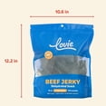 thumbnail image 6 of Lovie Beef Jerky Dog Treats, Air Dried Beef Lung Jerky for Dogs, High Protein Natural Dog Snacks, Grain Free Healthy Treats for Medium & Large Dogs, 6 of 9