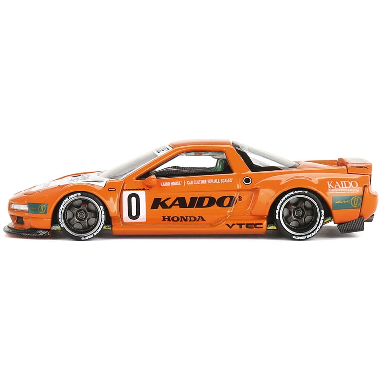 Honda NSX Kaido Racing V1 Orange with White Hood (Designed