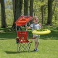 thumbnail image 6 of Life is Good 2 x 2 x 3 ft Orange Kids Quad Chair With Canopy, 6 of 13