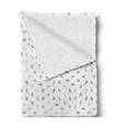 thumbnail image 2 of Grey and White Soft Flannel Fleece Throw Blanket, Geometric Diamond Shaped Mosaic Motif Digital Minimalist Display, Cozy Plush for Indoor and Outdoor Use, 50" x 60", Grey White, by Ambesonne, 2 of 5
