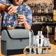 thumbnail image 4 of Bearachild Kit de barman portátil, bolsa de almacenamiento con cremallera, botella de bebida, cuchara, caja mezcladora, utensilios de cocina, Barra de herramientas, 4 of 6