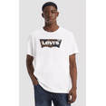 thumbnail image 2 of Levi's WHITE Men's Short Sleeve Camo Batwing Logo Crewneck T-Shirt, US Large, 2 of 3