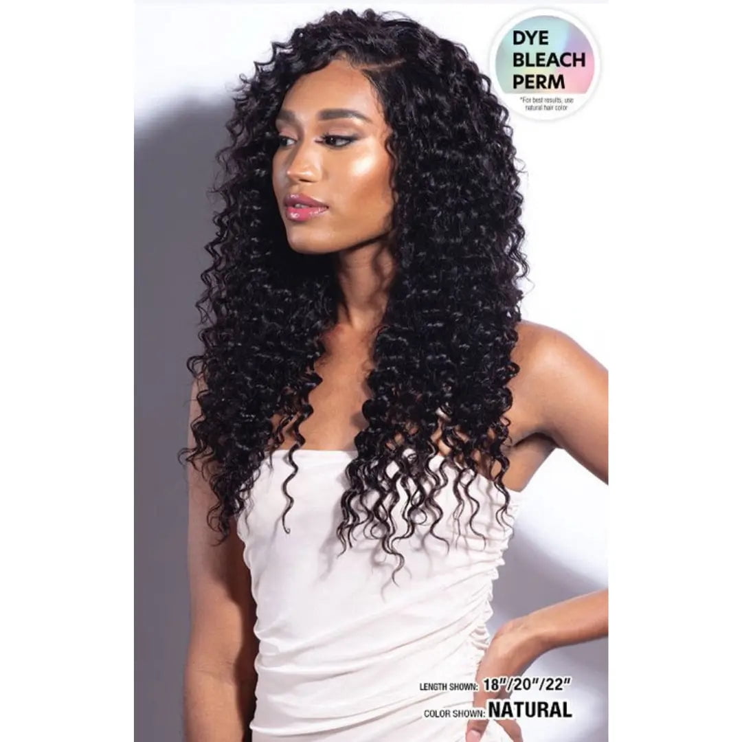 Shake N Go Glossy 100% Virgin Remy Hair Weave - DEEP WAVE