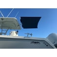 thumbnail image 2 of Dev Fishing 6.5" x 5.5" Fabric Boat Shade Canopy Top Cover (BLACK), 2 of 7