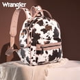 thumbnail image 3 of Wrangler Mini Backpack Cute Cow Print Backpack Purse for Women, Allover Cow Print Pink, 3 of 7