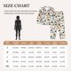thumbnail image 4 of Fotbe Aabstract Eyes Conjunto de Pijama de Manga Larga para Mujer con Estampado, Ropa de Dormir de 2 Piezas, Conjunto de Casa Suave y Cómodo con Bolsillos-Small, 4 of 7