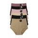 thumbnail image 1 of Paquete de Pantaletas Adda Lingerie Modelo Mayda, Corte completo a cintura, Colores surtidos, 1 of 5