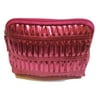 Clinique Pink Foil Look Cosmetic Toiletry Makeup Bag