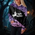 thumbnail image 5 of Godom Pumpkin Hooded for Women Fall Y2K Hoodies Halloween Pumpkin Face Graphic Winter Sweatshirt Long Sleeve Pullover, 5 of 6